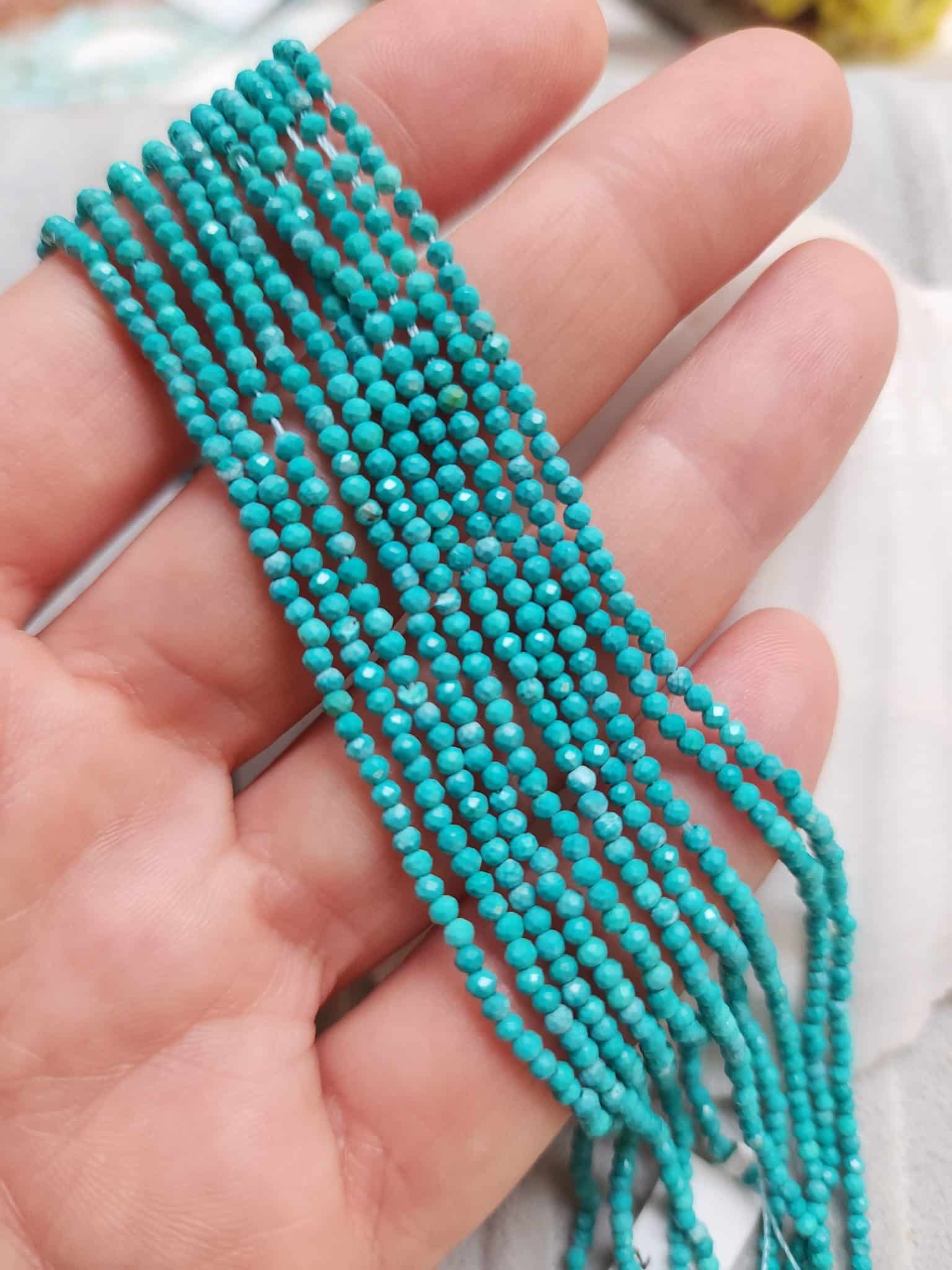 2 Mm Fasetli Aaa Turkuaz Tasi 2