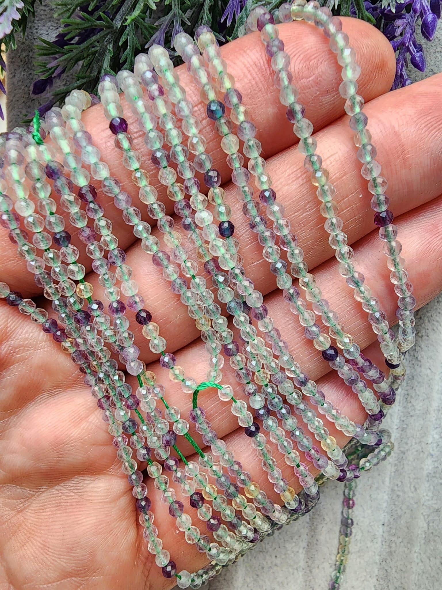 2 Mm Fasetli Florit Dogal Tasi 2