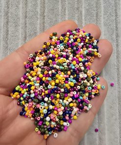 2 mm Mix Kum Boncuk Mat Karışık Renk