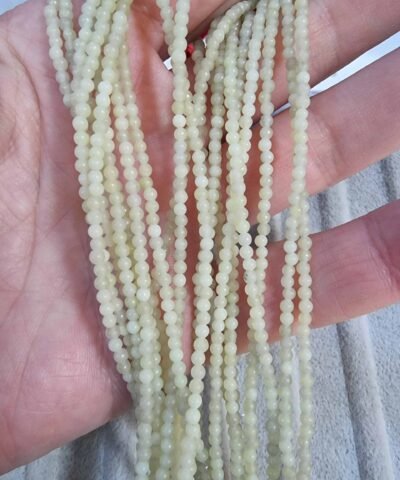 2 MM Yeşim Doğal Taş Boncuk