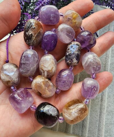 20x14 Mm Oval Ametrin Dogal Tas