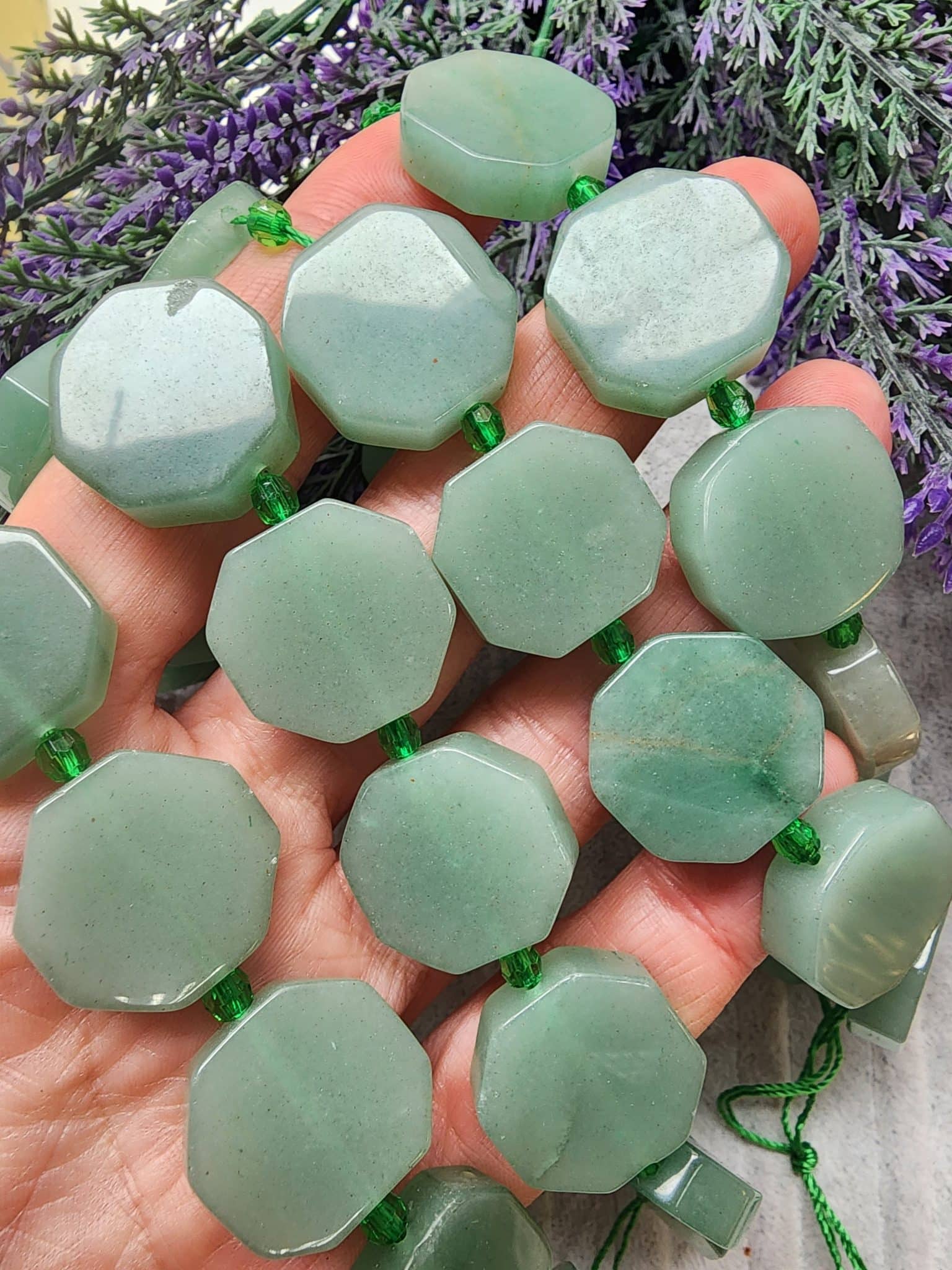 20x20 Mm Petek Aventurin Tasi 3