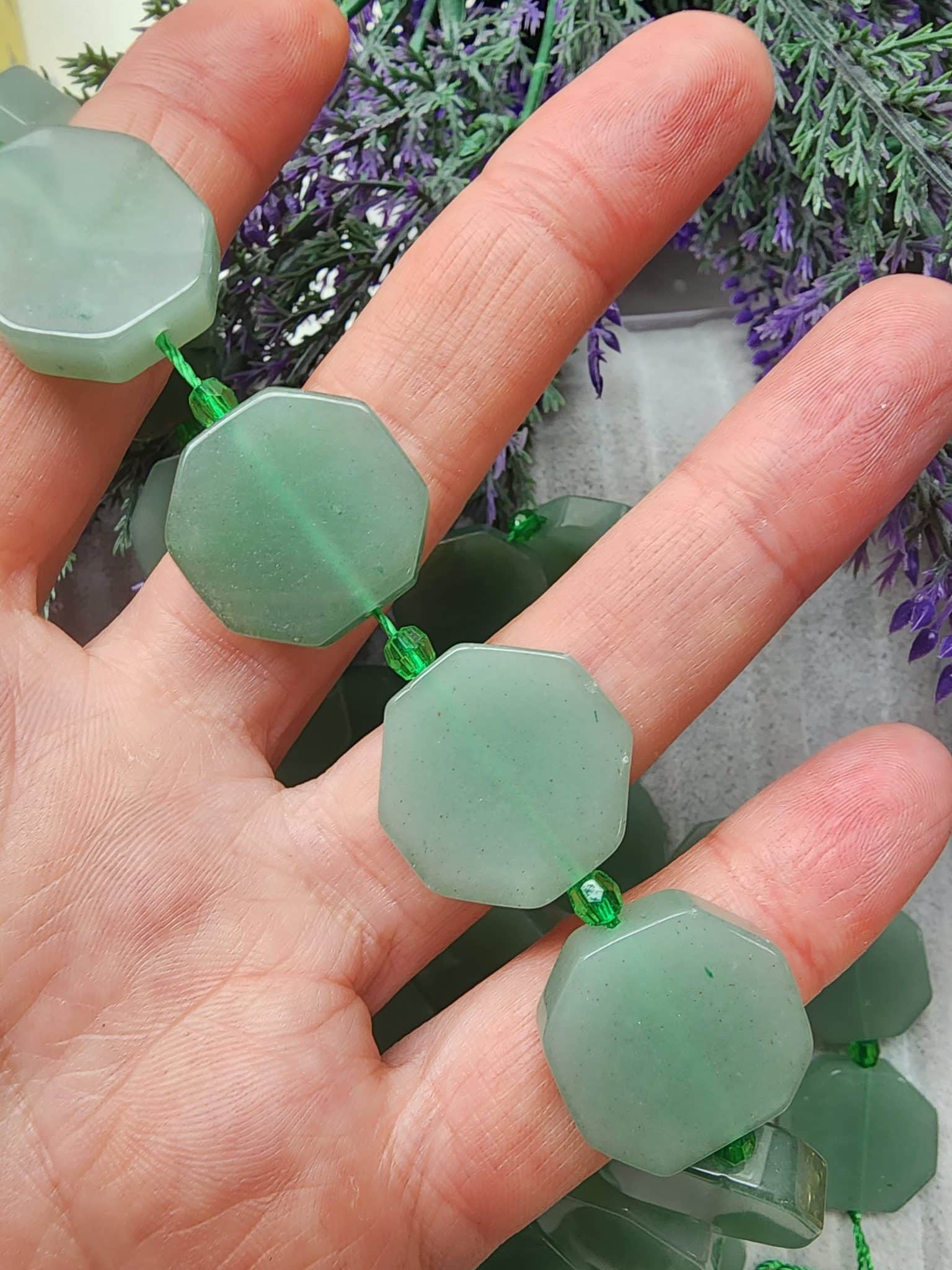 20x20 Mm Petek Aventurin Tasi