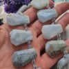 20x28 Mm Damla Kesimli Akuamarin Dogal Tas
