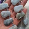 20x28 Mm Damla Kesimli Akuamarin Dogal Tas 3