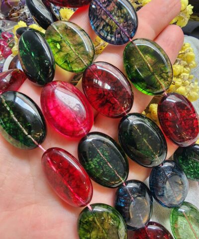 20x30 MM Mix Oval Kuvars Taşı