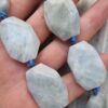 20x30 Mm Oval Kesimli Akuamarin Dogal Tas