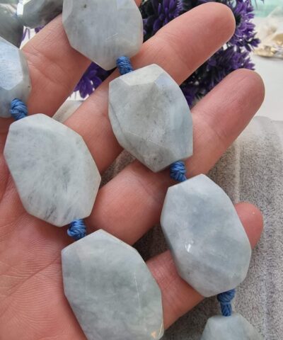 20x30 Mm Oval Kesimli Akuamarin Dogal Tas 2