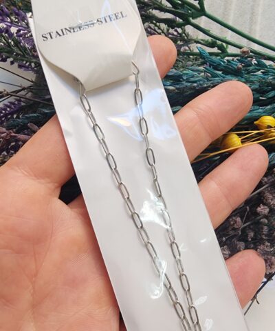 2.5 MM Ataç Hazır Çelik Takı Zinciri - 501