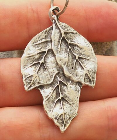 3 Lu Yaprak Zamak Kolye Ucu 4