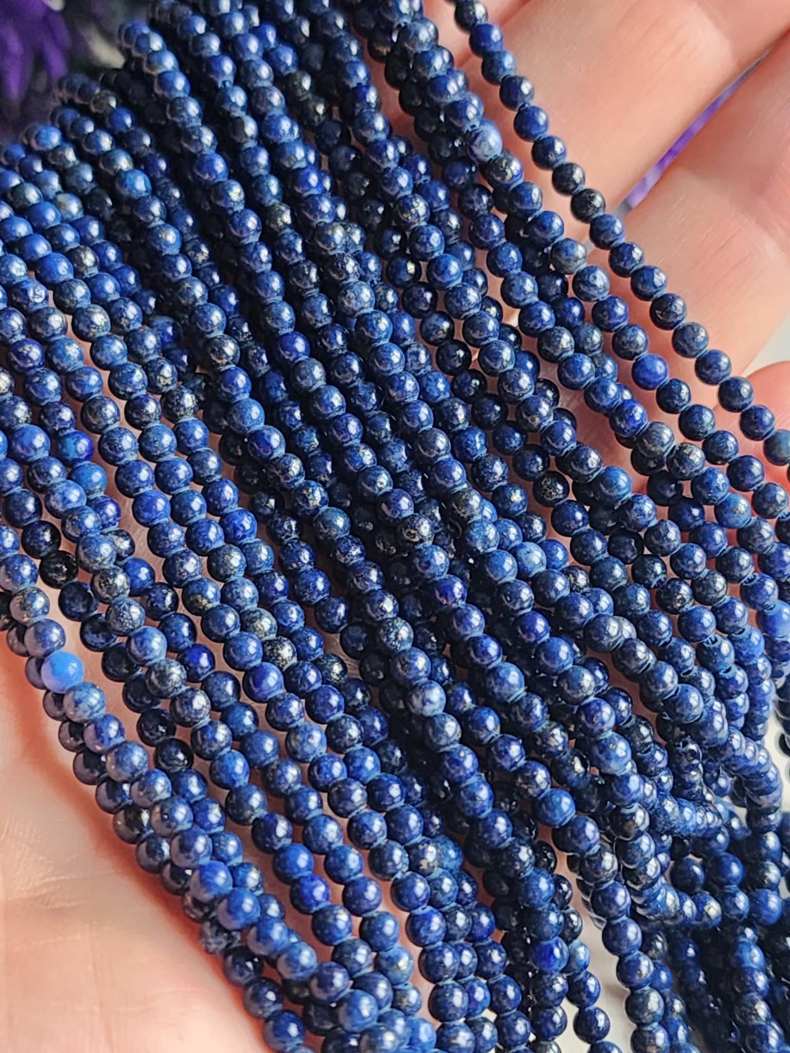 3 Mm Aaa Lapis Lazuli Tasi