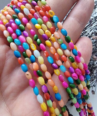 3 Mm Arpa Dogal Renkli Sedef 4