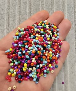 3 mm Mix Kum Boncuk Mat Karışık Renk