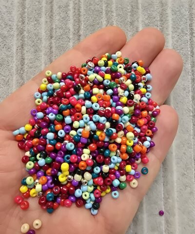3 mm Mix Kum Boncuk Mat Karışık Renk