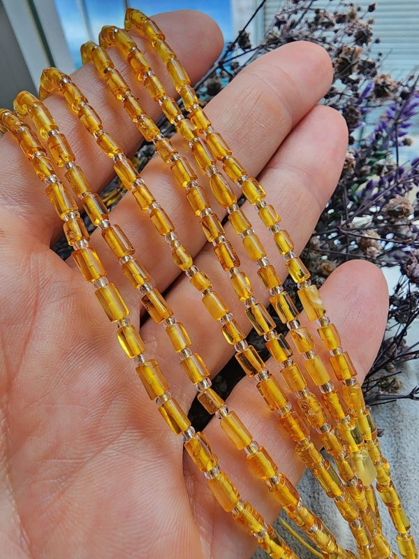 3 MM Silindir Kehribar Dizi