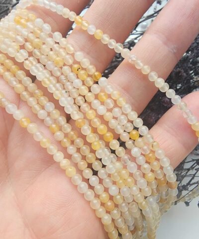 3 Mm Sitrin Renkli Kuvars Dogal Tas 4