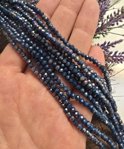 35 Mm Mat Oval Cin Kristal Cam Boncuk Cesitleri No3 509