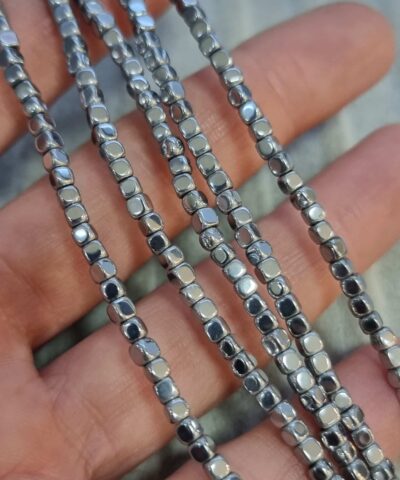 3x3 Mm Oval Kup Hematit Tasi Gumus