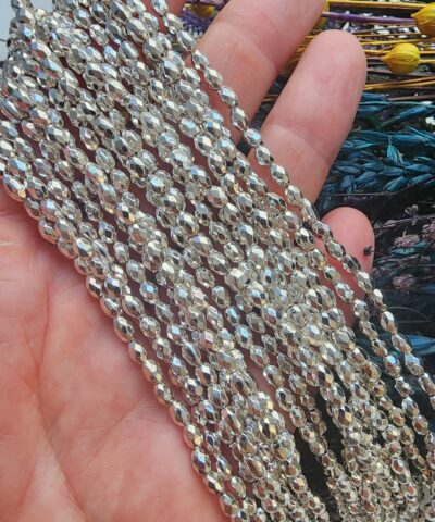 3x4 MM Fasetli Arpa Hematit Taşı