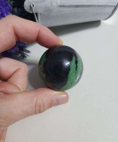 4 Cm Kure Rubi Zeosit Dogal Tas 5