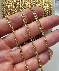 4 MM 3 Halkalı Ataç Takı Zinciri