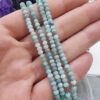 4 Mm Amazonit Faset Kesim Dogal Tas 2