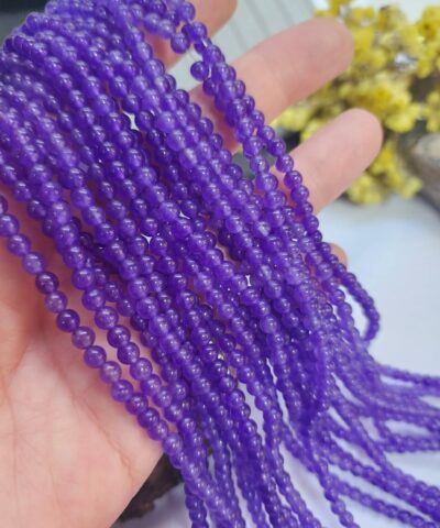 4 MM Ametist Ceyt Kuvars Taşı