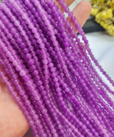 4 MM Ametist Ceyt Kuvars Taşı