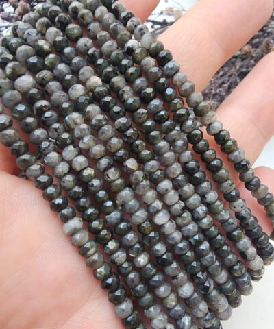 4 Mm Beril Rondela Dogal Tas 2