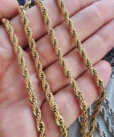 4 MM Burma Çelik Takı Zinciri - 502