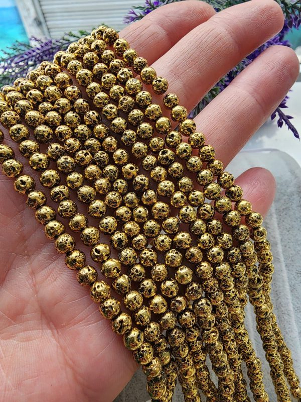4 Mm Delikli Kure Hematit Dogal Tas 2