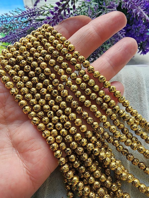 4 Mm Delikli Kure Hematit Dogal Tas