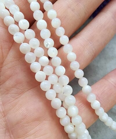 4 MM Doğal Sedef Küre AAA