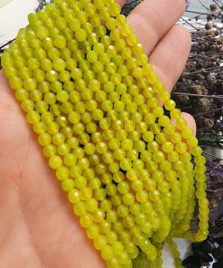 4 MM Faset Ceyt Peridot Taşı