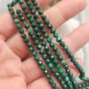 4 Mm Faset Kesim Malahit Tasi 2