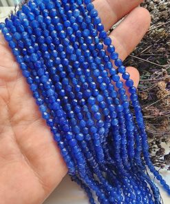 4 MM Faset Mavi Ceyt Taşı