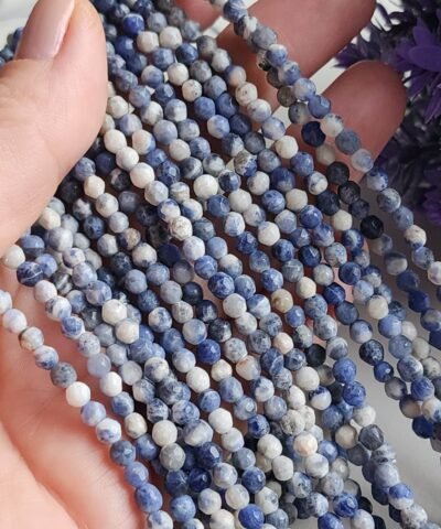 4 MM Fasetli Sodalit Taşı