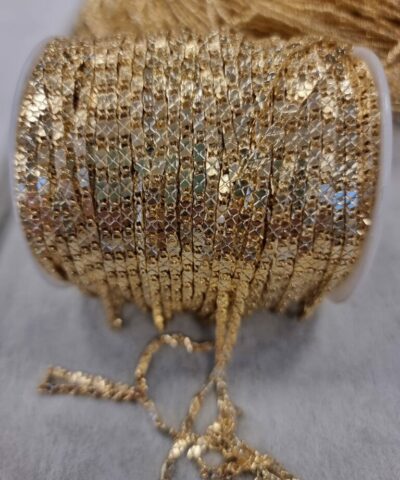 4 Mm Karamaz Taki Zinciri Altin Kaplama 3