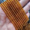 4 Mm Kehribar Renkli Kuvars Dogal Tas 7