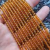 4 Mm Kehribar Renkli Kuvars Dogal Tas 8