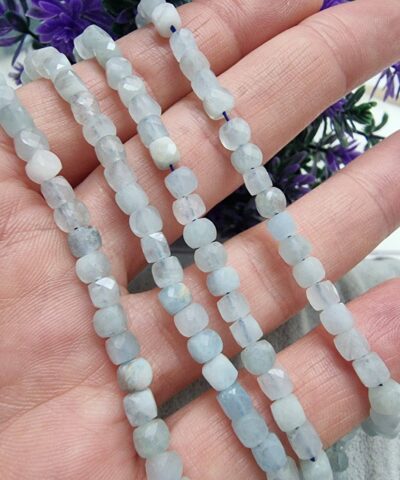 4 Mm Kup Akuamarin Dogal Tas 3