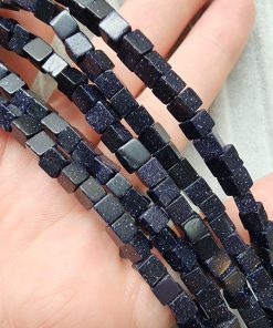 4 MM Küp Laci Yıldız Taşı Dizi AAA