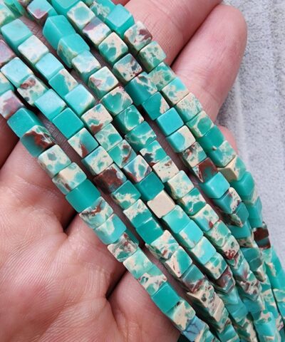 4 Mm Kup Yesil Varisit Tasi Dizi Aaa