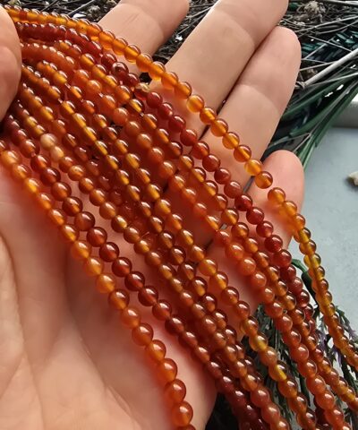 4 Mm Kure Karnelyan Akik Tasi 2