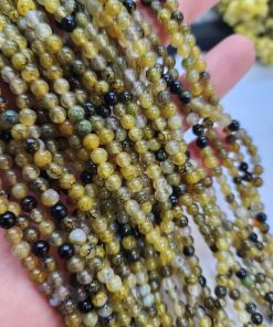4 MM Küre Olive Akik Taşı