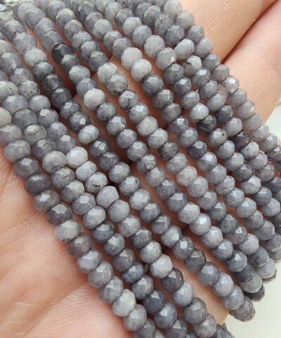 4 Mm Labradorit Kuvars Rondela Dogal Tas 2