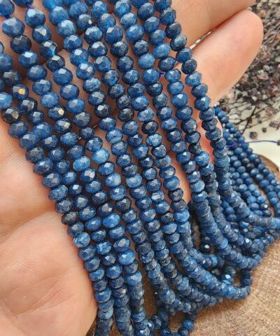 4 Mm Lapis Kuvars Rondela Dogal Tas 2