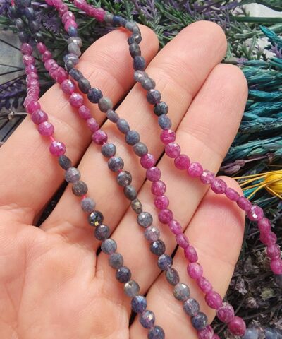 4 MM Mercimek Yakut Ve Safir Taşı