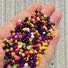 4 MM 6/0 Kum Boncuk Karışık Renkli