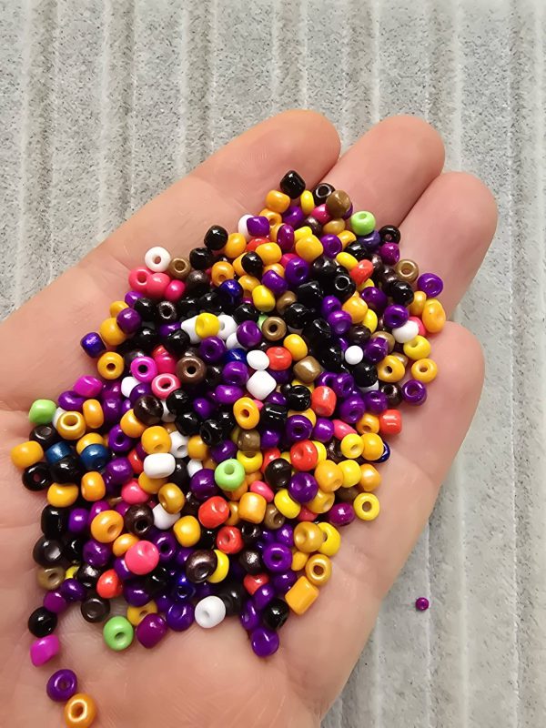 4 MM 6/0 Kum Boncuk Karışık Renkli